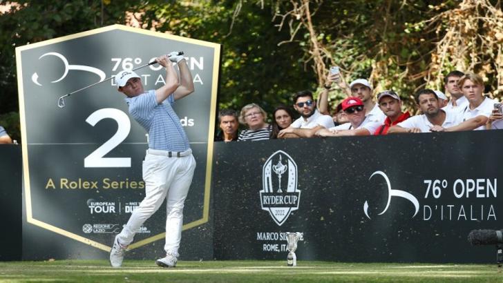Matt Fitzpatrick at the Italian Open